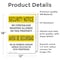 Signmission No Concealed Weapons Bilingual OSHA Security Notice Sign, Vinyl Decal, 12in W x 18in L, 2PK OS-2PACK-SN-D-1218-L-11584 - alternate 4